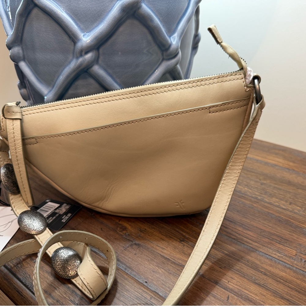 Frye Saddle Bag Crossbody Oat